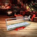 Acrylic Display Case It Is Compatible with Lego 40499 Winter Santa Claus Reindeer Sleigh Model Collectibles Dustproof Clear Display Box only Storage Box 3mm