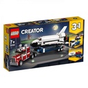 LEGO Creator 3in1 Shuttle Transporter 31091 Building Kit 2019 341 Piece