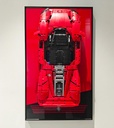 icuanuty Display Wallboard for Lego Technic Ferrari Daytona SP3 42143 for Race Car 18 Scale Compatible with Lego Ferrari Cars Gift Ideas for Lego Car Wall Mount Just Display Wallboard