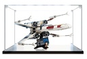 Acrylic Display Case Compatible with Lego 75355 XWing Starfighter Brick Model Assemble Dustproof Showcase Clear Thick Display Case for Collectibles Toys A3mm