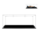 Hosdiy Acrylic Display Case for McLaren Formula 1 Race Car Model Compatible with Lego 42141 Dustproof Box Only Display Case