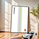 Display Wallboard for Lego Technic 42184 Koenigsegg Jesko Absolut White Hypercar or AdultsGift ldeas for Lego Car Wall Mount EnthusiastsCompatible with Lego Wall MountOnly Wallboard