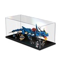 This Acrylic Display case is Designed for LegoThunderbolt Storm Divine Dragon 70652 Model not Included 3mm
