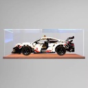 Acrylic Display Box for Lego 42096 Automobiles Transparent Dustproof Display Box Compatible with Lego 42096 Construction kit Model Not Included Walnut Color