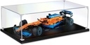 Acrylic Display Case Building Block Display Box Compatible with Lego 42141 Technik Formula 1Dustproof Display Case3MM
