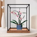 Acrylic Display Clear Collectors Box Compatible with Lego 10311 Orchids Building Block Model Dust Storage Box Display Box Box Only Style 2