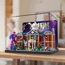 DDXMML Acrylic Display Case Compatible with Lego 76294 XMen XMansion Dustproof UVResistant Transparent