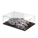 Acrylic Display Case for Lego Star Wars Millennium Falcon 75105 Dustproof Display Box compatible with Lego Model Showcase Gift 3mm