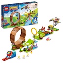 LEGO Sonic the Hedgehog Sonics Green Hill Zone Loop Challenge Buildable Game Toys for Kids Boys Girls with 9 Characters including Dr Eggman and Amy Figures 76994