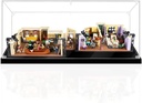 Display case compatible with Lego Friends Apartments 10292 acrylic display case for Lego 10292 dustproof display box Lego model not included2mm