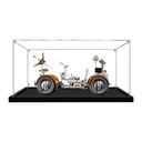 Figures Display Box for LEGO 42182 for Apolllo Lunar Roviing Vehicle LRV Acrylic Dustproof Transparent Custom Display Case No Model black2mm