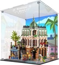 Acrylic Showcase Compatible with Lego 10297 Boutique Hotel Building Block Model Acrylic Display Case for Boutique Hotel Model Not Included A