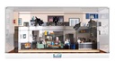 Acrylic Display Case Compatible with Lego 21328 Seinfeld Model Dustproof Transparent Display Box Showcase Display Box Only A