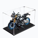 Acrylic Display Case for LEGO 42159 Technic Motorbike Model Building Kit Clear Display Case Compatible with LEGO 42159Only Display Case 3MM