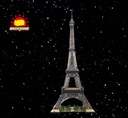 Brick Shine Light kit for Lego Eiffel Tower 10307 Lego Set is not Included Classic