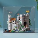 Acrylic Display Box for Lego 10305 Lion King Castle Model Transparent Dustproof Display Box Storage Box Compatible with Lego 10305 Construction kit Model Not Included Transparent