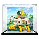 Protective Acrylic Display Box for LEGO 71456 Castilios Building Blocks Model Background Size CustomizableNOT Included The Model With backgroundmirror