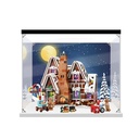 Acrylic Display Box for 10267 Gingerbread House Christmas Building Block ModelDustproof Transparent Display Case Compatible with Lego 10267 Only Display Case A3MM
