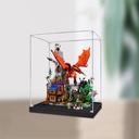 Transparent Acrylic Display Box for Lego 21348 Dungeons and Dragons Display Box Block Collectibles Transparent Dustproof Display Box Organiser Display Box Stand Display Box Only 2mm