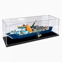 Acrylic Display Box for Lego 60368 Polaris Expedition Ship Transparent Dustproof Display Box Compatible with Lego 60368 Construction kit Model Not Included 2mm