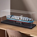 Acrylic Display Case for Lego 10241 Maersk Cargo Ship Dustproof Box Storage Box Transparent Box Display Box Compatible with Lego 10241Only Case No Model 3mm
