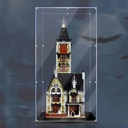 Transparent Acrylic Display Case for lego 10273 Haunted House Jumping MachineAcrylic Dustproof Storage Box 10273Model Not Included2MM
