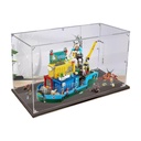 Acrylic Transparent Display Case for Lego 80013 Sea Base Model Dustproof Transparent Display Case Showcase 181 122 161 inches Display Case Only 2mm