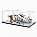 Clear Acrylic Display Box Compatible with Lego 31142 Space Coaster Model Dustproof Display Gifts Protect Decorations Collectibles Storage Organizer Box Only Mirrors 2mm