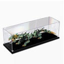 FEIFANBOYANG Acrylic Transparent Display Case for Lego 70612 Sky Mecha Model Dustproof Transparent Display Case Showcase 275 78 98 inches Display Case Only 2mm