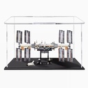 Acrylic Display Case Compatible for Lego 21321 Space Station Dustproof Display Box Showcase Case Only Lego Sets are NOT Included 2mm