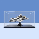Acrylic Display Case for Lego 76295 The Avengers Helicarrier Model Sturdy Protection for Your Collectible Model Not Included Option B