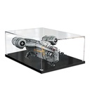 LXBH Acrylic Display Case for Lego 75331 The Razor Crest Black 755530cm 2mm Thick