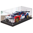 Acrylic display box compatible with lego JD040 Sports car model selfassembling clear dust cabinet collectible organizer box only 2 mm