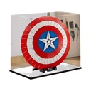 Acrylic Display Box for Lego 76262 Shield Model Clear Dustproof Block Organizer Box Only Lego Set Not Included 3mm