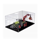 Acrylic Display Box for Lego 42054 Heavy Duty Tractor Transparent dustproof Display Box Compatible with Lego 42054 Construction kit Model Gift Display Box Model not Included 3mm