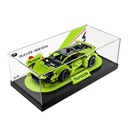 HCAEIOFJ Clear Acrylic Display Case for Lego Technic 42161 Applicable for Lamborghinii Huracán Tecnica Designed Display Box GiftDisplay Case Only Design Box