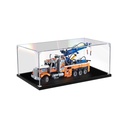 BoHeart Acrylic Display Case for Lego 42128 Heavyduty Tow Truck Building Block Model Dustproof Display Box Size652530 cm Model Not Included Classic Version2mm