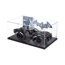 Display Case for Lego Car 42127 Dustproof UVProtected Custom Fit Showcase Gifts for Model Lovers Assembly Storage Theme A