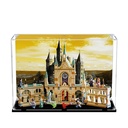 Acrylic Display Case for Lego 76415 Battle of Hogwarts Model 3mm Dustproof Display Box Display Case Compatible with Lego 76415 Model Not Included Background Build