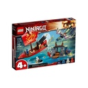 LEGO NINJAGO Legacy Final Flight of Destinys Bounty 71749 Ship Playset Building Kit with Dragon and Jet Ski Toys 2021 147 Pieces