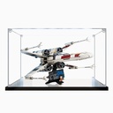 CHIFENMS Acrylic Display Box for Lego 75355 Starfighter Clear Dustproof Display Box Box Only Lego Set Not Included 2mm