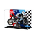 Acrylic Display Case for Lego Technic Car M 1000 RR 42130 Model Dustproof AntiUV Storage Box Ideal for Collectors Background B
