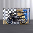 Acrylic Display Case Is Suitable for Lego Motorcycle 42159 Model It Has Functions Such As Dust Prevention Display and Collection Only Display Box background