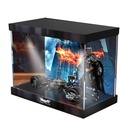 HCAEIOFJ Clear Acrylic Display Case for Lego DC 76273 Applicable for Batman The BatPod Bike Display Box GiftDisplay Case Only Backgroundtop Light