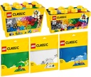 BRICKCOMPLETE Lego Classic Set 5 Building Boxes Medium Large Green Blue White Building Plates
