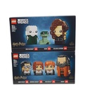 LEGO Brickheadz Harry Potter Hermione Ron Weasley Hagrid 4095 Lord Voldemort Nagini Bellatrix Lestrange 40496 Set