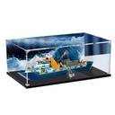 Acrylic Display Box for lego 60368 Explorer Ship ModelDisplay Box Storage Box Dust Box Blocks Not IncludedBackground