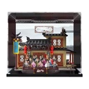 Acrylic display box customized for lego 86220 Tongfu Inn model selfassembling transparent dust cabinet treasures organizercabinet box only backgrounds