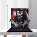 Clear Acrylic Display Box Compatible with Lego 76215 Panther bust Building Block Models Protective Decorative Collectors Storage Box Box Only Style 2
