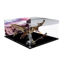 Acrylic display box for Lego 76406 Tree Wasp Dragon Model transparent dustproof display box compatible with Lego 76406 construction kit model gift display box model not included